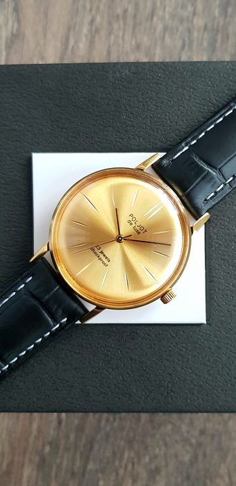 Годинник Poljot de luxe 23 jewels. Часы Полёт  Механика 2209 СССР