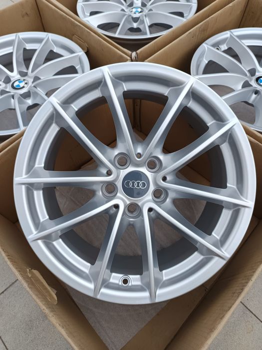 Felgi 16" 5x112 BMW OEM G20 G30 X1 X3 Audi A4 A8 Q7 VW Srebrne Nowe | #B1