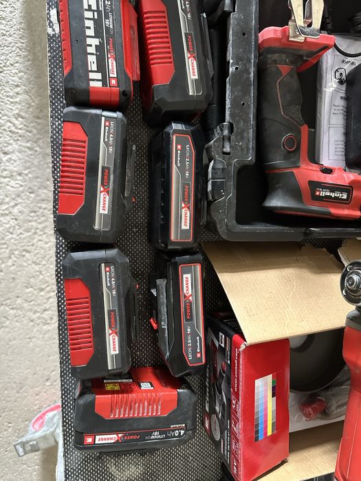 Kit maquinas a bateria einhell