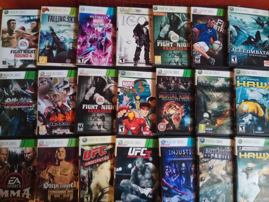 Ігри XBOX 360 диски: 600 грн. - Игры для приставок Киев на Olx