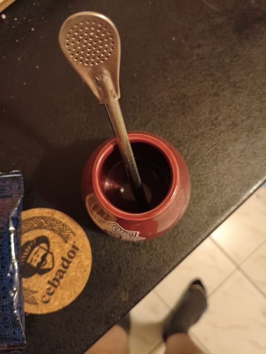 Sprzedam naczynko z sitkiem do yerba mate