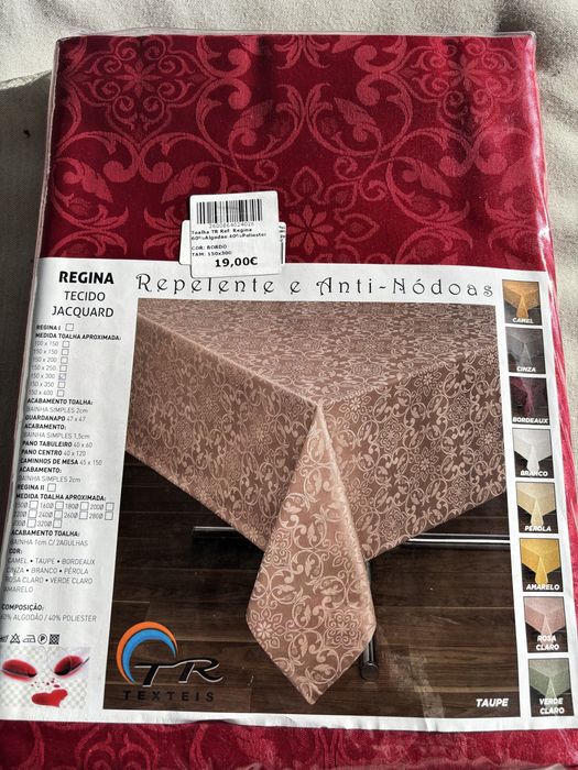 Toalhas mesa vermelhas NOVAS - ideal para mesa Natal