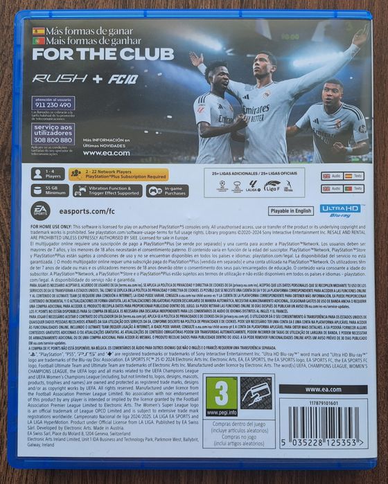 Sony PlayStation 5 PS5 Console Game EA FC 25 – Like New64284519723139121