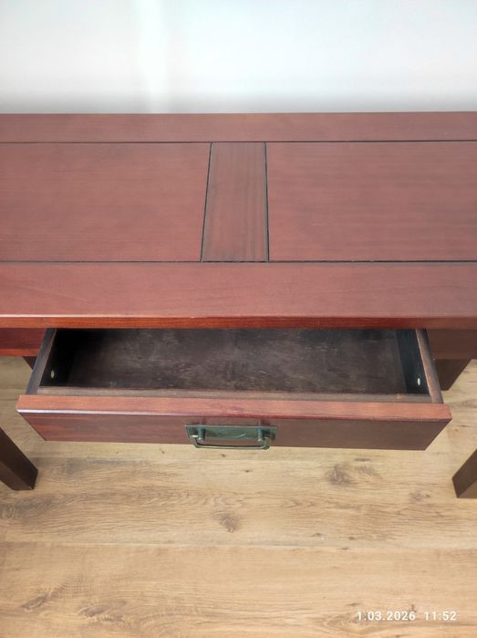 Konsola w stylu kolonialnym lite drewno