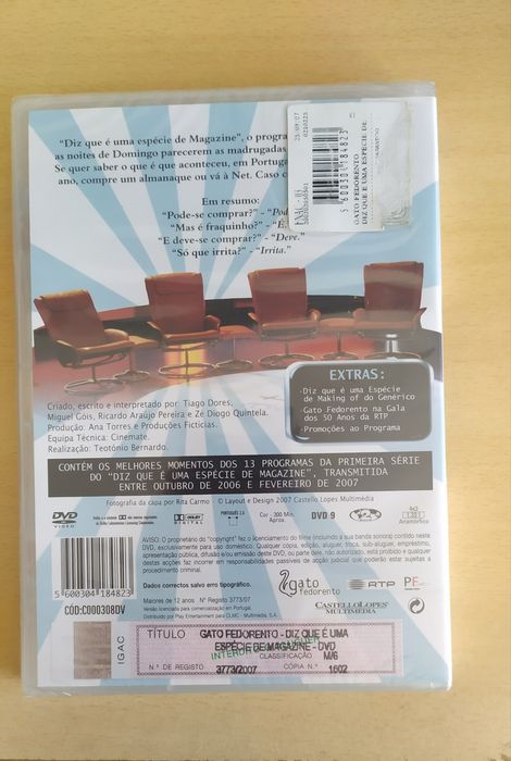 Coleção de DVDs Gato Fedorento RTP