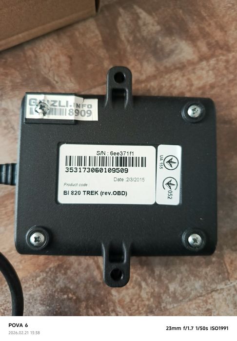GPS-трекер Bitrek BI 820 TREK (OBD)