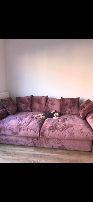 Kanapa duża rokladana sofa