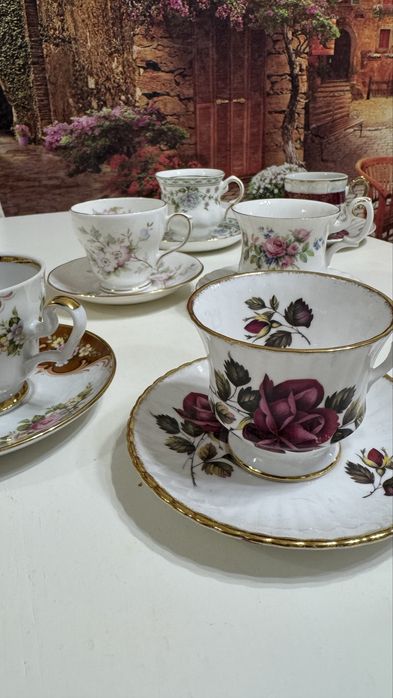 Чашки кофейные , фарфор , Англия