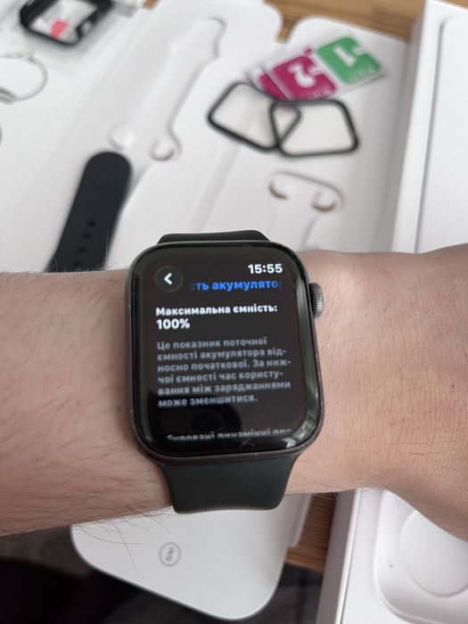 Apple Watch 6 44mm GPS + LTE. 100% акумулятор