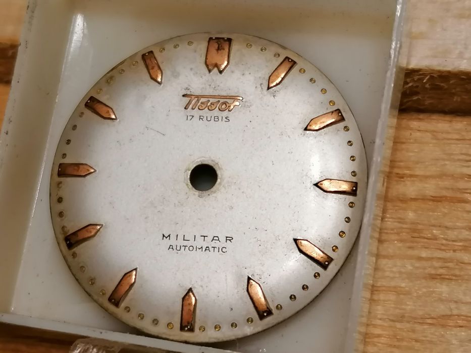 Tissot militar automatic antigo peças