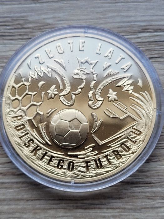ZŁOTE LATA POLSKIEGO FUTBOLU - kolekcja 13 medali pamiątkowych