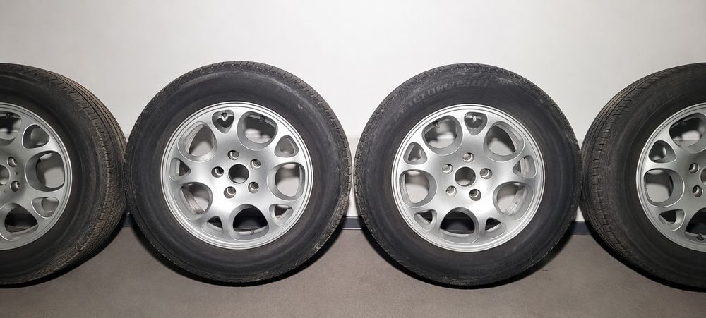 Alufelgi 7Jx15H2 5x112 ET35 z oponami letnimi