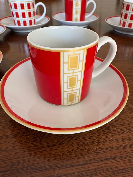 12 chávenas de café novas  da Casa Alegre ( by Vista Alegre)