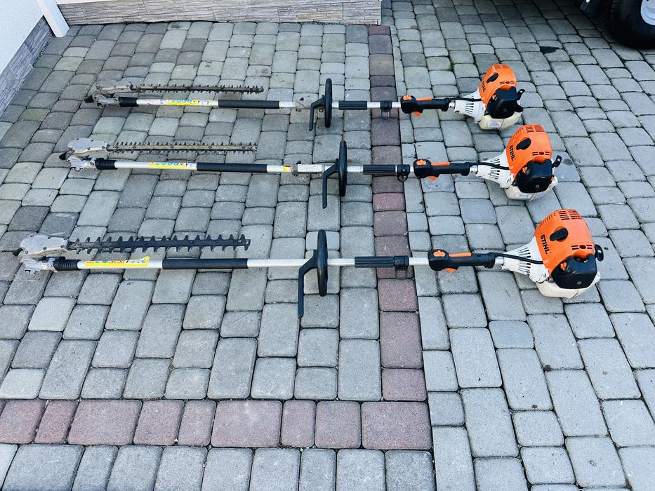 Nożyce na wysiegniku Stihl KM 100 KM 130