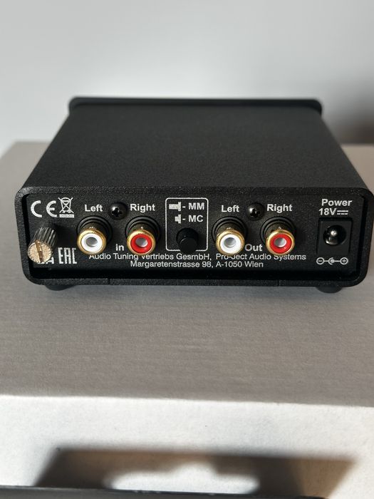 Pro-Ject Phono Box Black Przedwzmacniacz