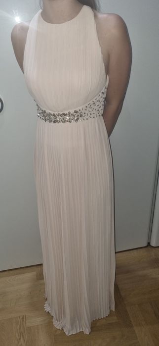 Suknia ślubna pudrowa