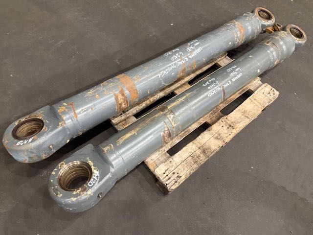 duży siłownik hydrauliczny prasa paczkarka 220 mm średnica waga 800 kg