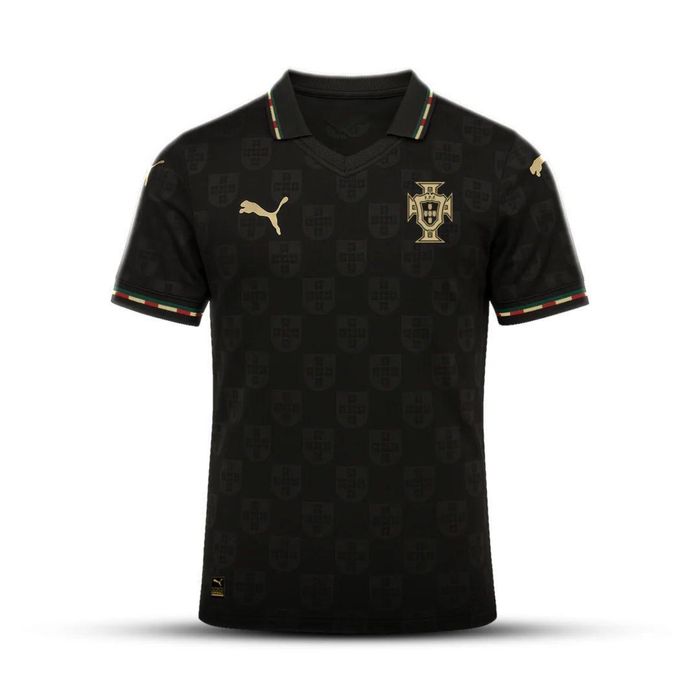 Camisola Portugal 2025/26 Alternativa Preta