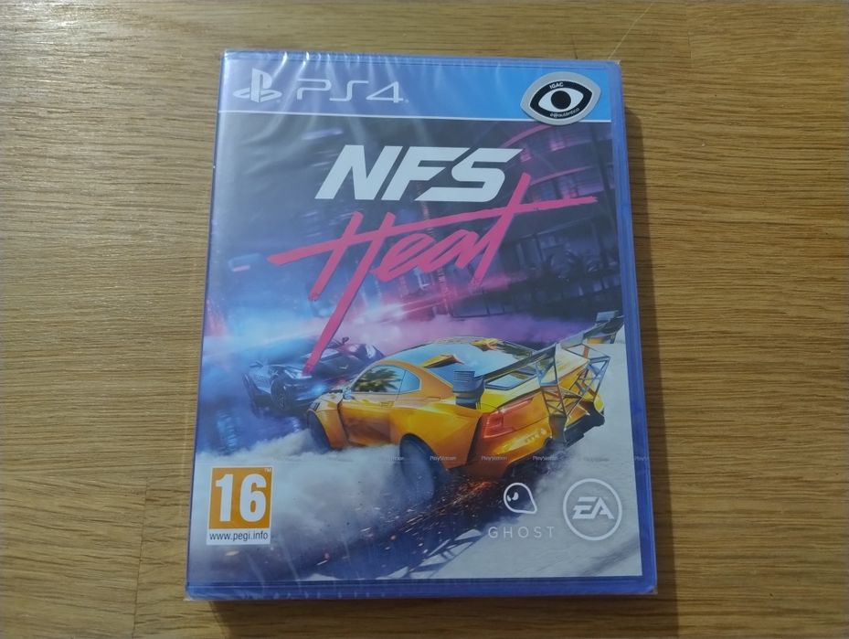 NFS Heat para PS4 Jogo novo e selado.
