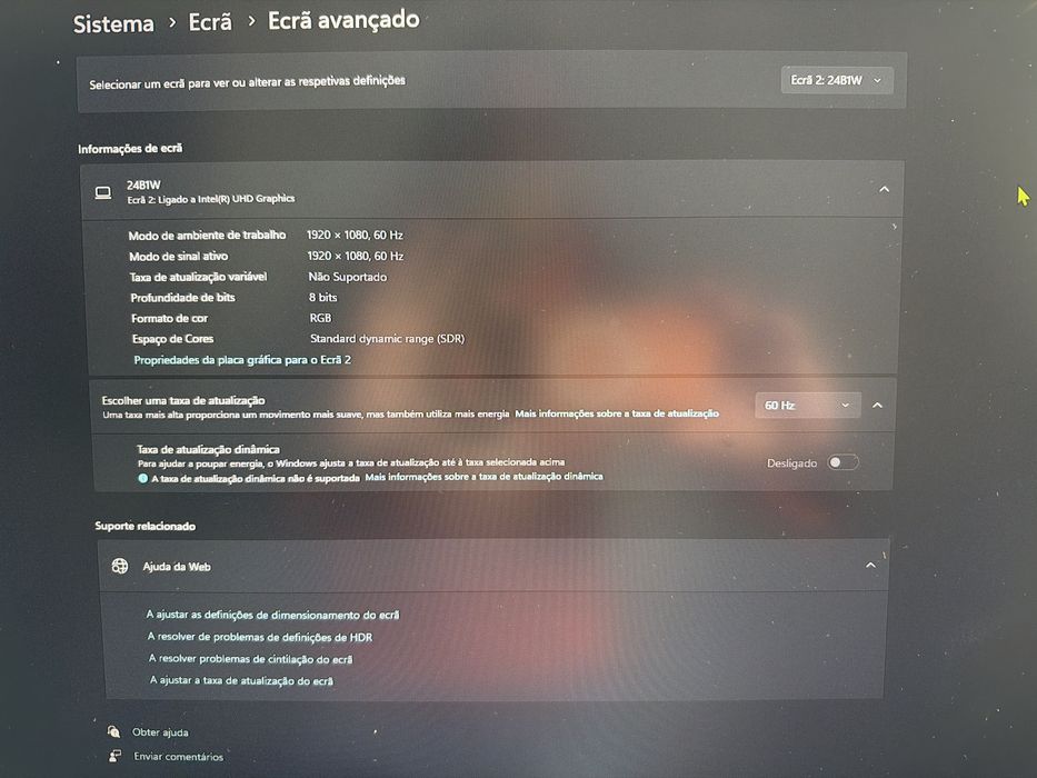 Monitor AOC - pouco usado