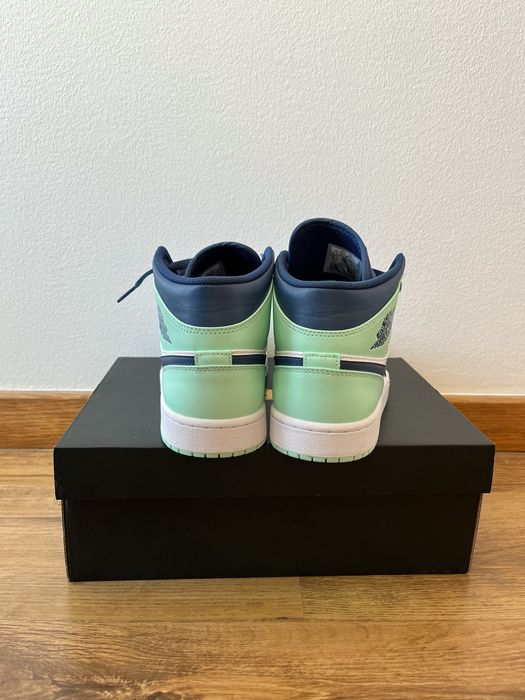 Nike air jordan 1 mid Mystics navy mint foam