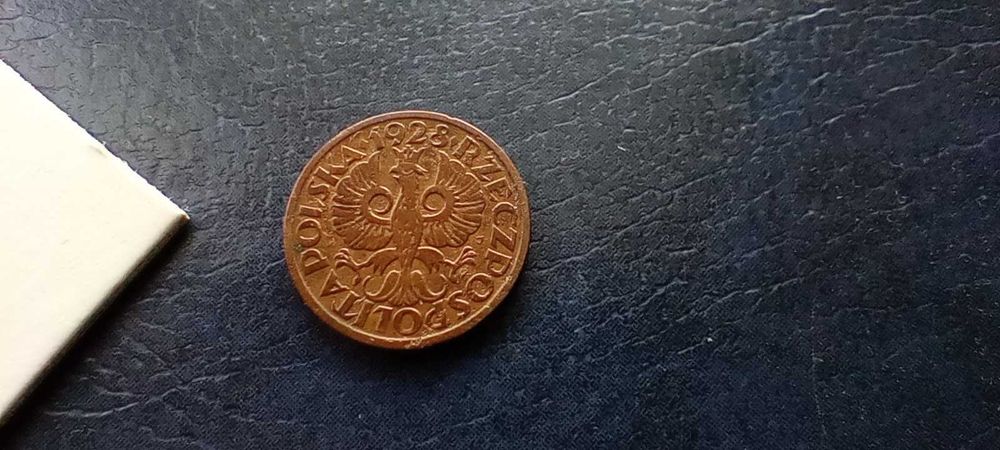 Stare monety Medal 1 gr 1928 destrukt 2RP piękna