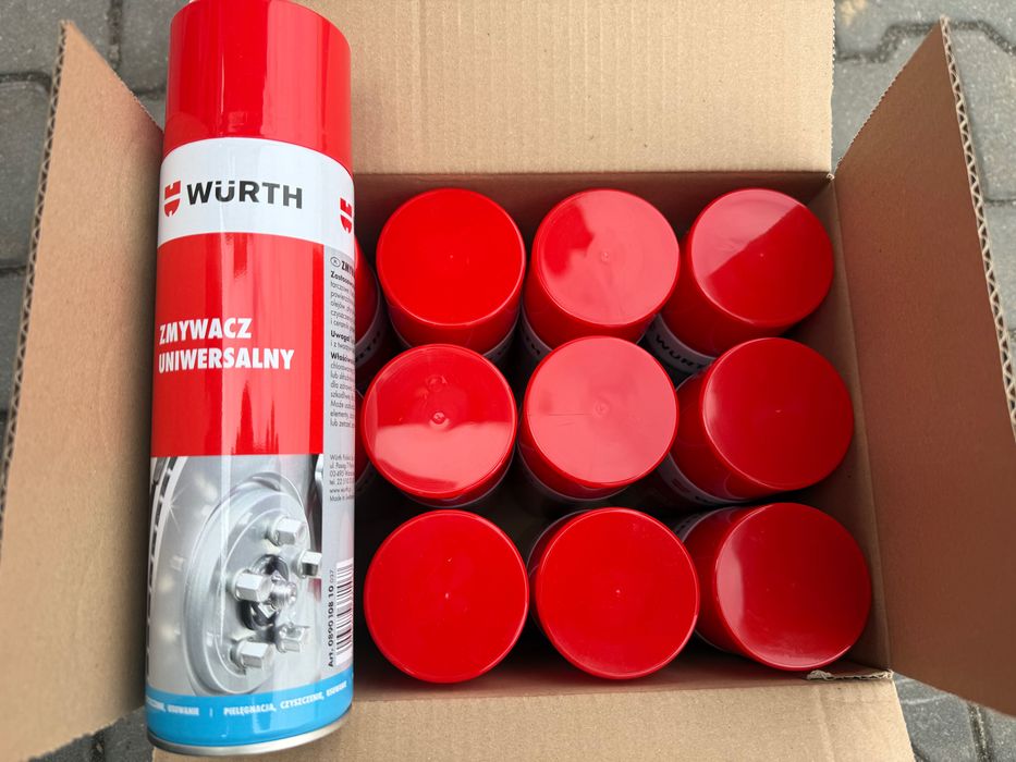 Zmywacz uniwersalny Wurth 12 sztuk