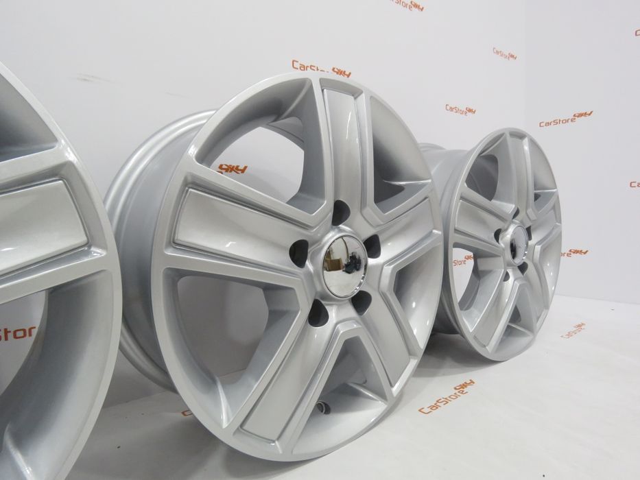 Jantes Autocaravana R16X6.5 5X130 ET50 89.1 Cinza Prata