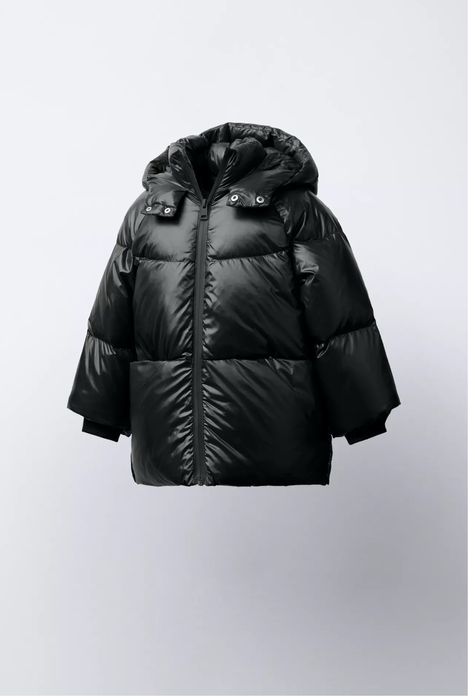 Пуховик zara 110, куртка zara