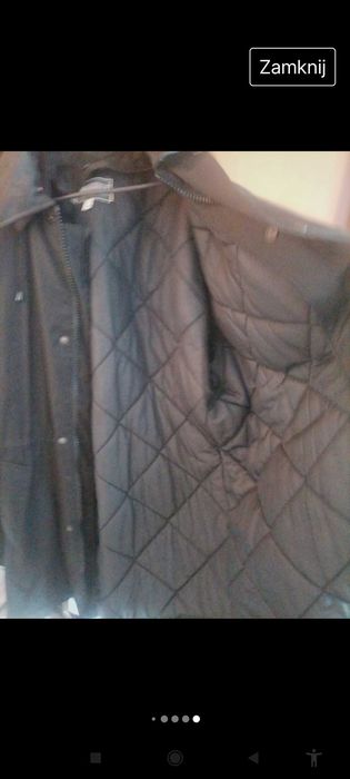 Elegancka kurtka męska ocieplana XXL