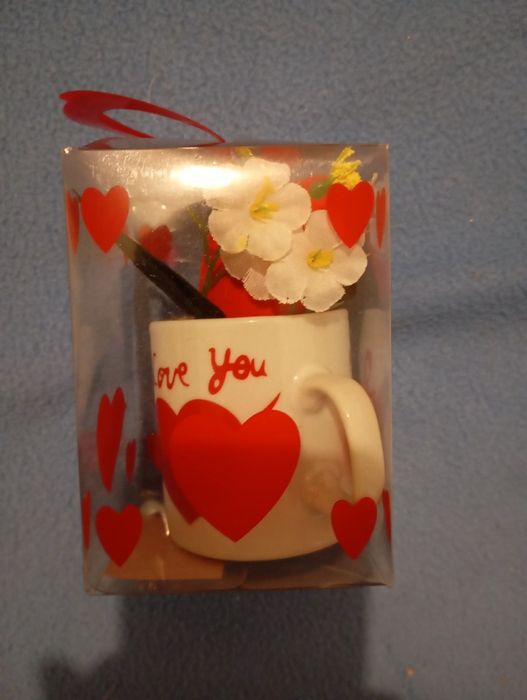 Relógio/peluche de coração