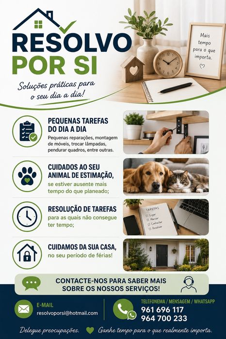 "Resolvo por si"