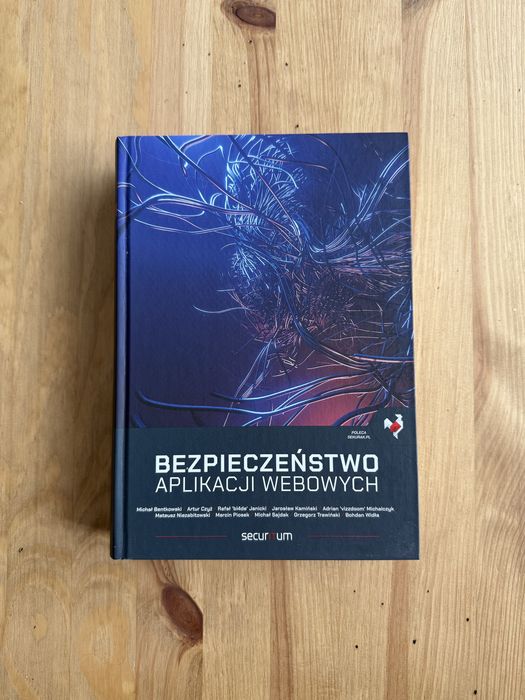 Książka / Bezpieczeństwo Aplikacji Webowych / Michał Sajdak / Securitum