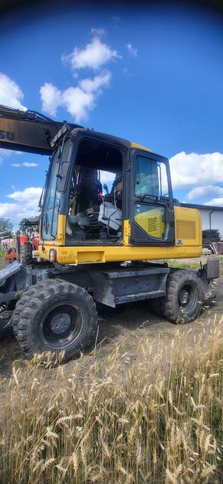 Komatsu pw 140   2009 r. Po spaleniu na części