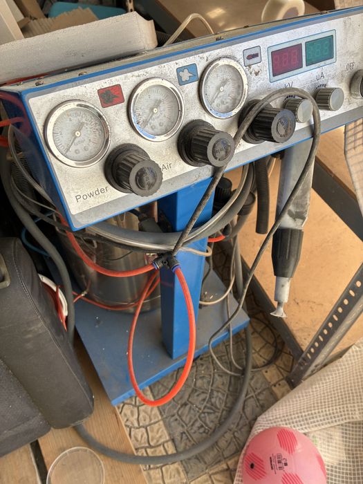 Maquina pintura electroestatica