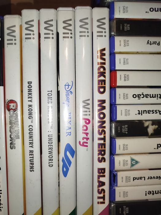 Consola Wii com 8 jogos