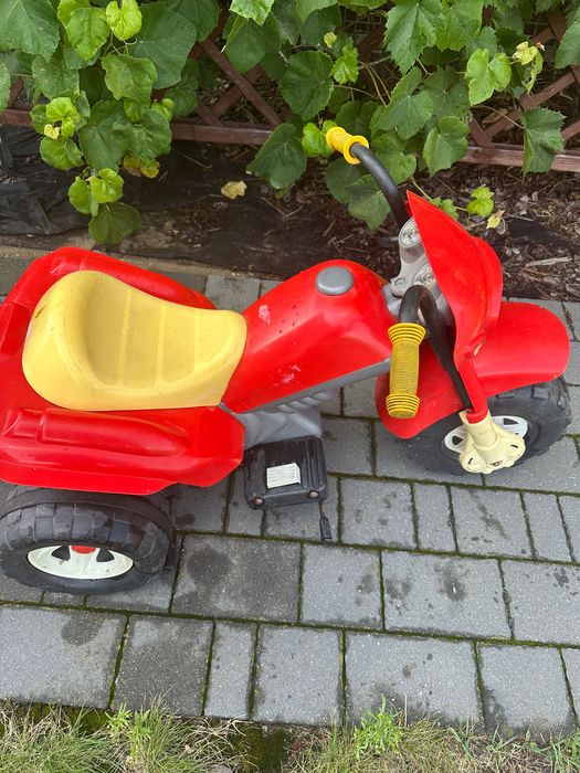 Motor na akumulator uszkodzony