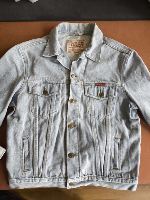 Kurtka Jeansowa Jeans rozmiar L.Jasnoniebieska Rider.Cena 40zł.