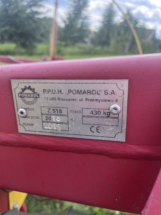 Zgrabiarko/Przetrząsacz