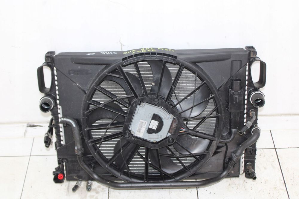 MERCEDES E KLASA W211 2.6 B AUTOMAT CHŁODNICE WENTYLATOR KOMPLET