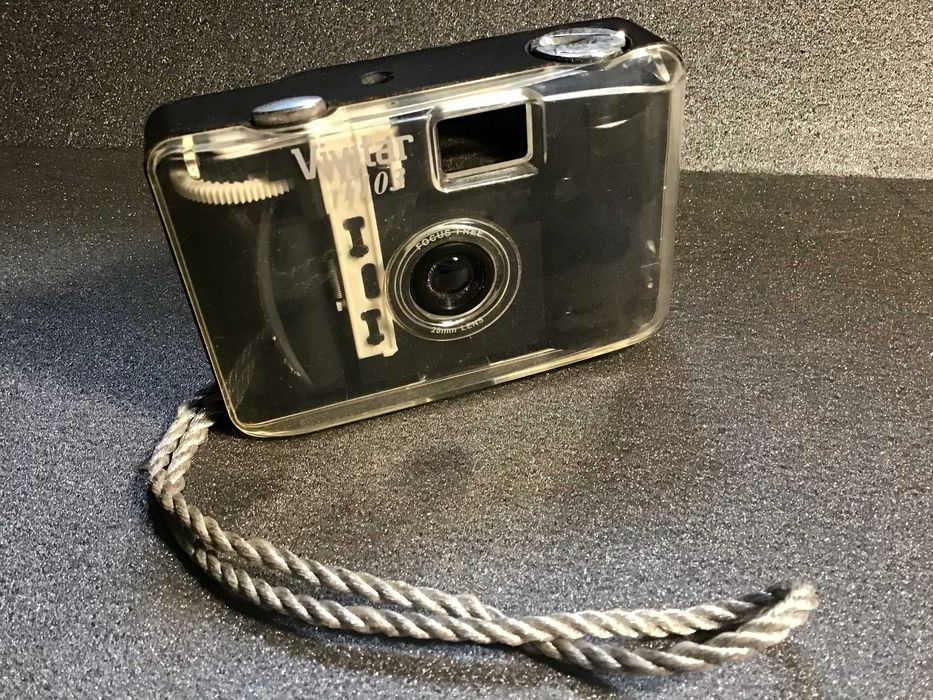 Câmera Fotográfica Vivitar T103 - Cobertura frontal transparente