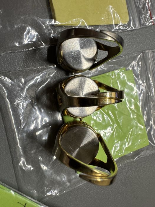 Zegarek pierscionek vintage PRL Stempo Montana niesprawne