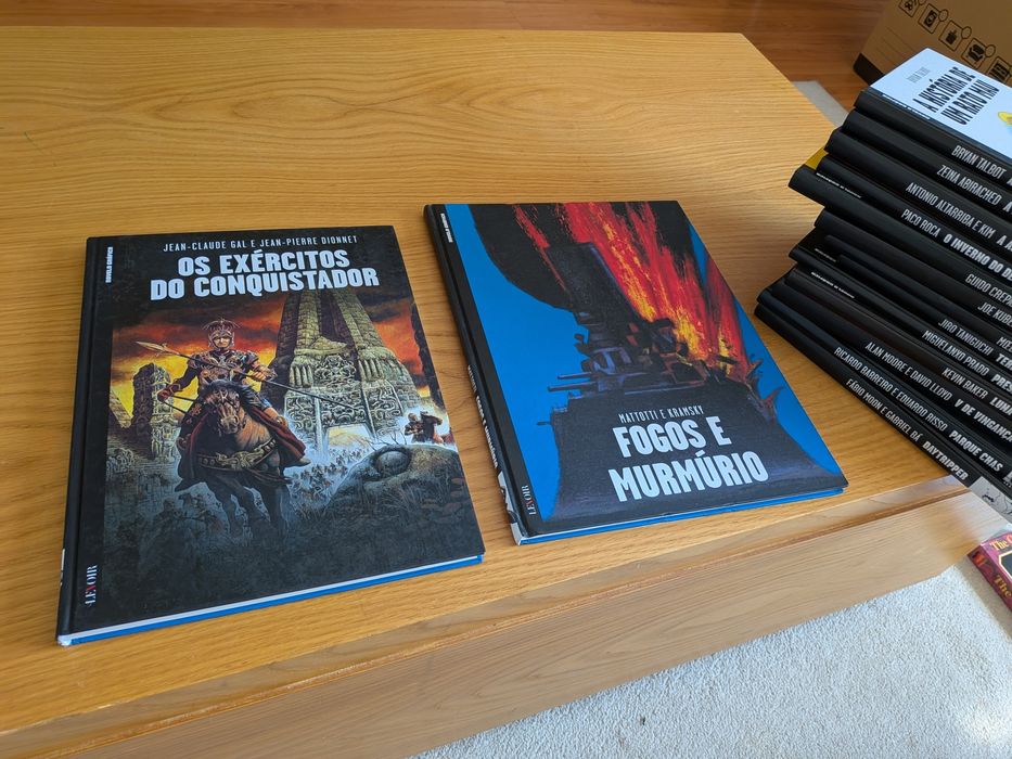 Lote 15 Livros BD - Colecao Novela Grafica (Levoir)