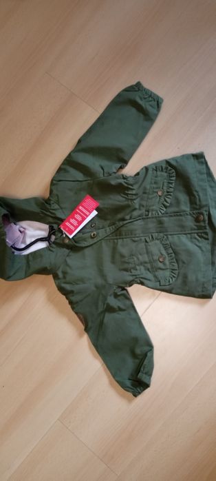 Nowa kurtka parka smyk cool club+ czapki hm 92 + komin