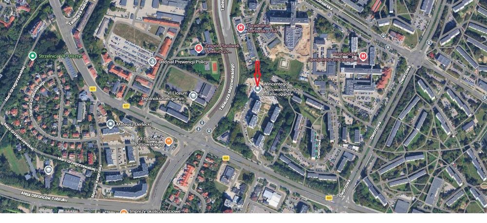 Do wynajęcia miejsce postojowe w garażu podziemnym, ul. Pstrowskiego 7c osiedle "Panorama" - Widok 3