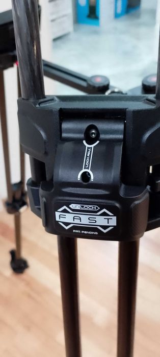 Statyw video 645 Carbon Fast Twin środ. rozp. MVTTWINFC