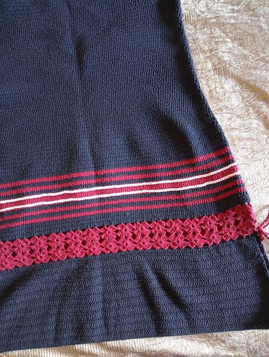 Вышиванка вязаная-платье