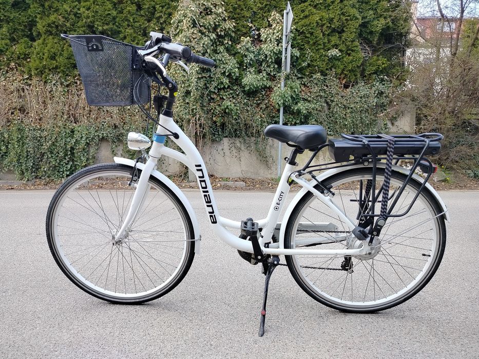 Rower elektryczny indiana e-city