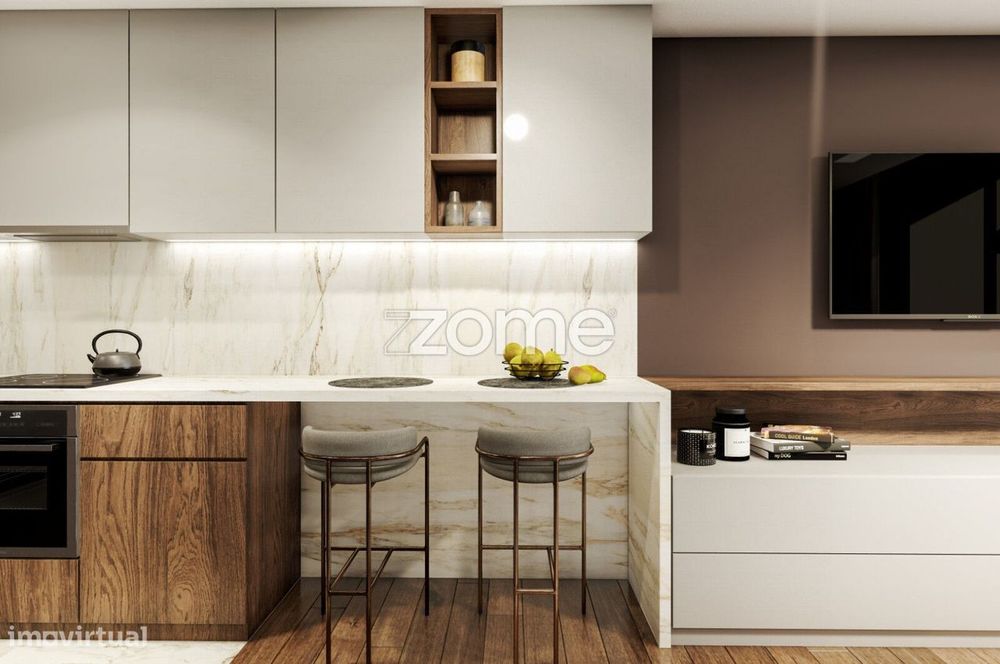 Apartamento T0 NOVO em São José de São Lázaro - Braga