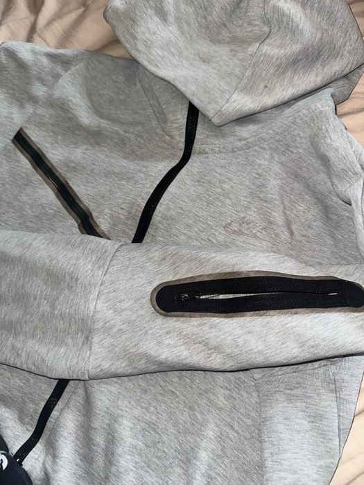 Кофта Nike Tech fleece сіра
